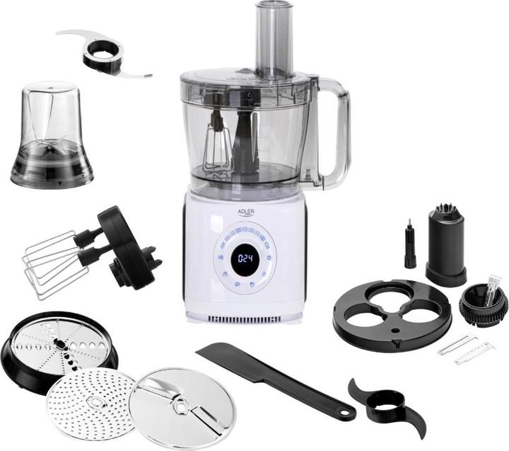 Produktbild Adler AD 4224 food processor Black, White (1000 W)