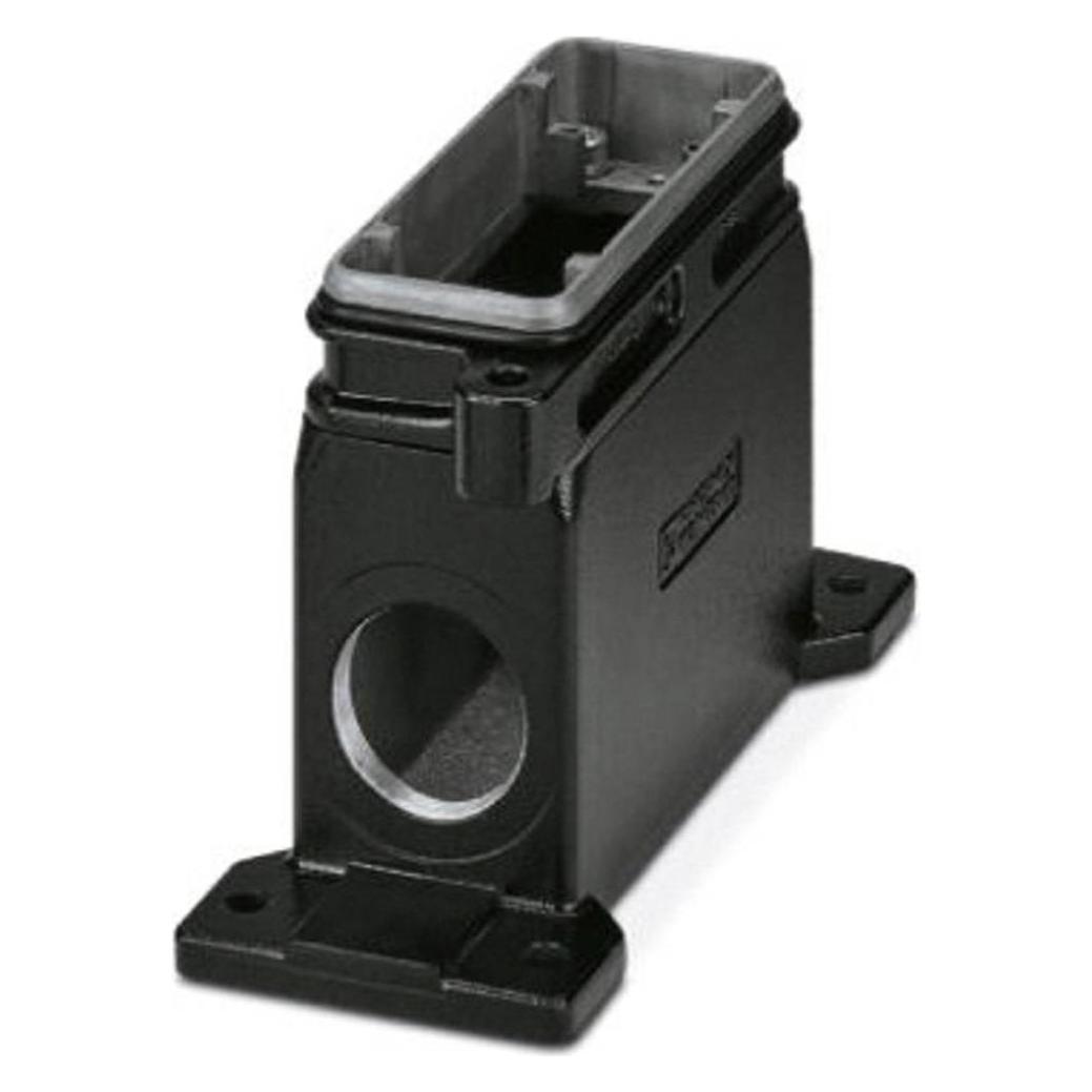 Phoenix Contact Sockelgehäuse HC-HPR-B16-SHFH-2SSM40-EMR-BK 1411886 1 St., Elektronikkabel + Stecker, Schwarz