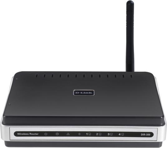 Produktbild D-Link DIR-300, Wireless Router mit 54 Mbit/s, QoS
