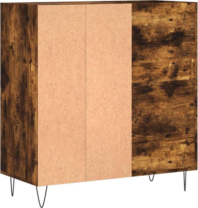 Actual product image VidaXL Plattenschrank Räuchereiche 84,5x38x89 cm Holzwerkstoff