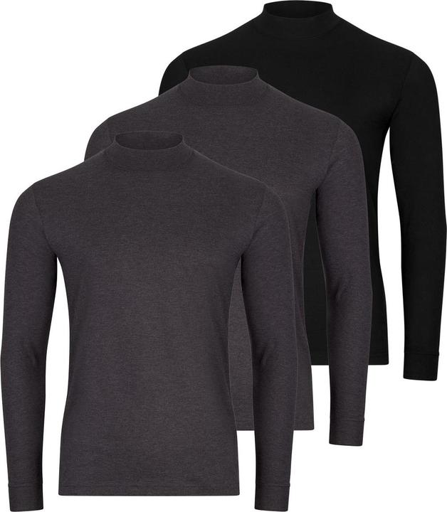 Immagine prodotto Ragman 3er Pack Basic Langarmshirt (S)