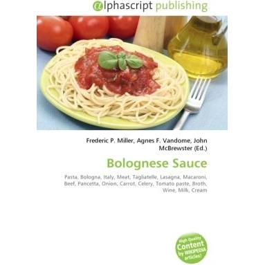 Thumbnail - Bolognese Sauce, Fachbücher