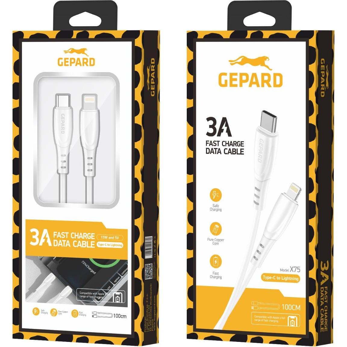Gepard USB-C - Lightning-Kabel, Cavo USB