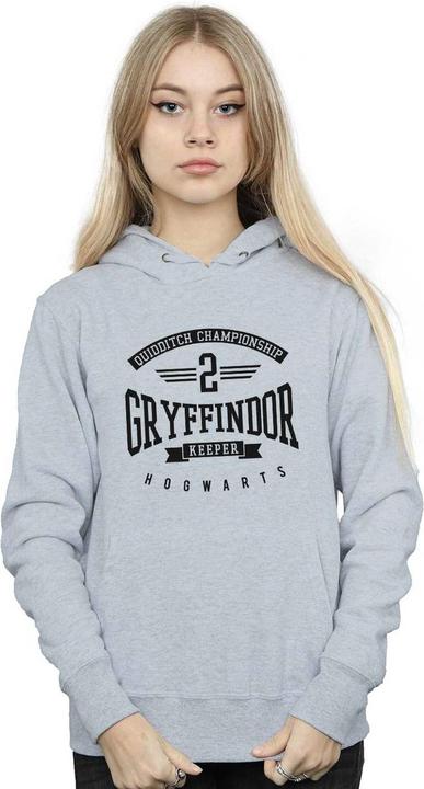 Actual product image Womens/Ladies Gryffindor Keeper Hoodie (L)