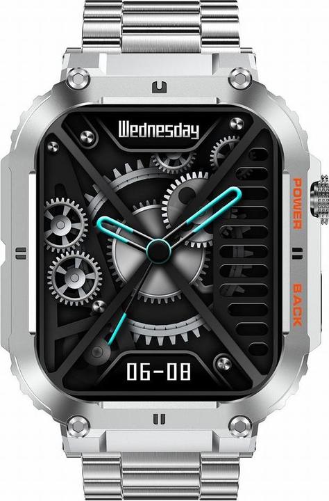 Produktbild Gravity SMARTWATCH MĘSKI GT6-7 - WYKONYWANIE POŁĄCZEŃ, MONITOR SNU (sg020g)