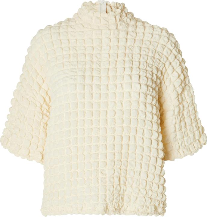 Produktbild Selected Femme Struktur Oberteil mit kurzen Ärmeln (XL)