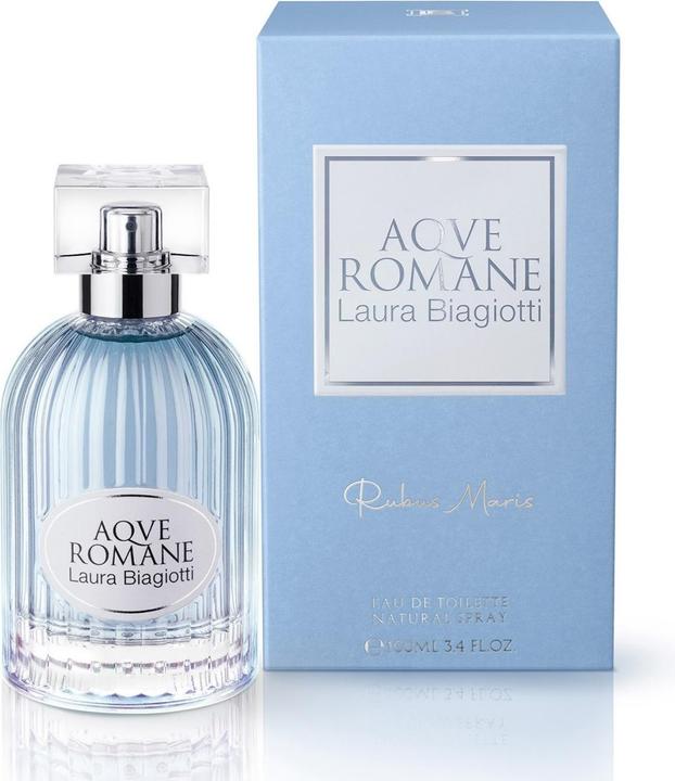 Actual product image Laura Biagiotti AQVE ROMANE - Rubus Maris Eau de Toilette Natural Spray (Eau de toilette, 100 ml)