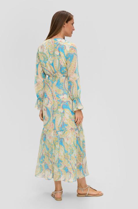Produktbild s.Oliver Kleid Chiffonkleid mit V-Ausschnitt (36)