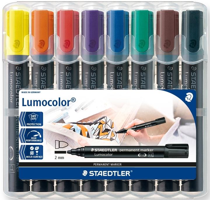 Image du produit Staedtler 352 Marqueur Lumocolor Permanent (8x)