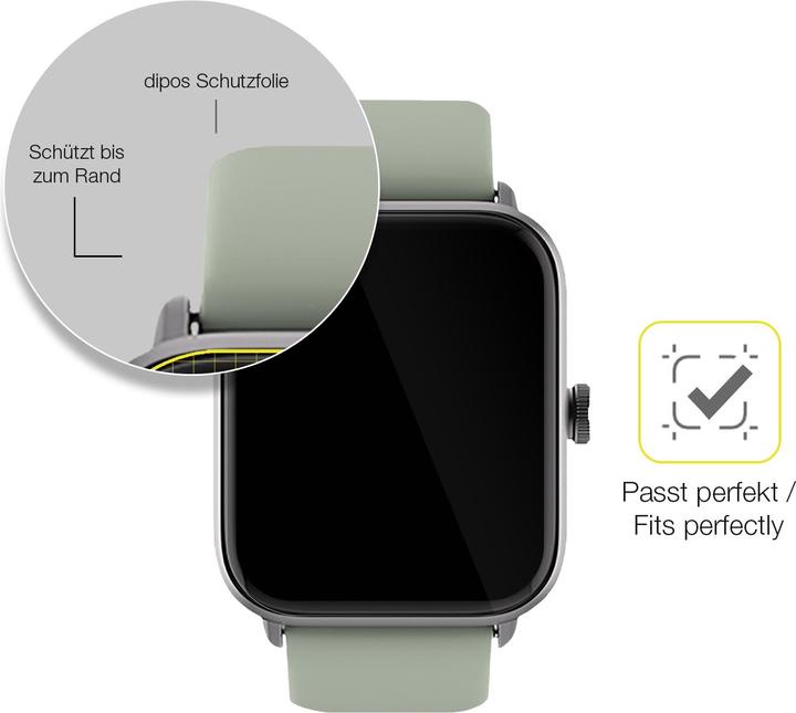 Actual product image Dipos Screen Protector Full-Cover 3D