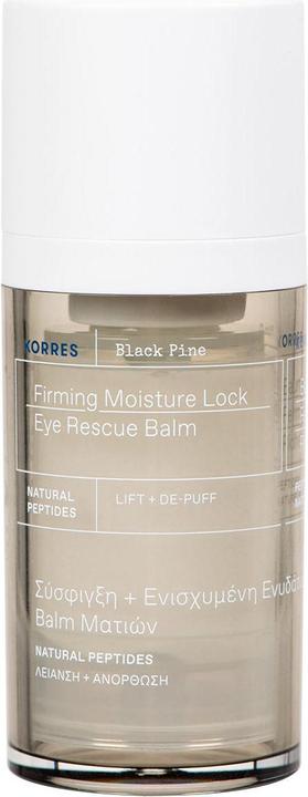 Actual product image Korres Pin Noir Baume Contour des Yeux Fermeté + Hydratation Riche (Eye Care Cream, 15 ml, Day + Night)
