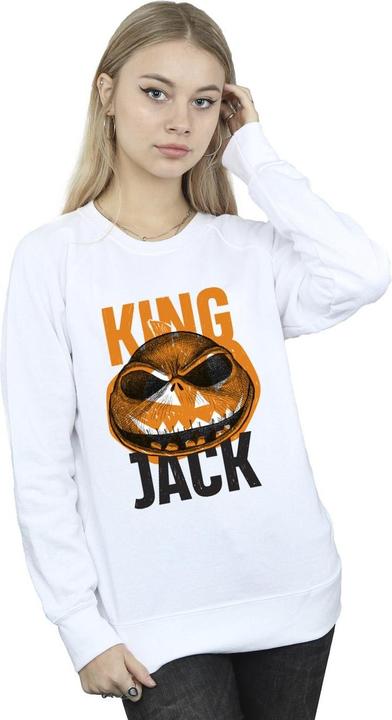 Actual product image Disney Womens/Ladies The Nightmare Before Christmas King Jack Sweatshirt (XL)