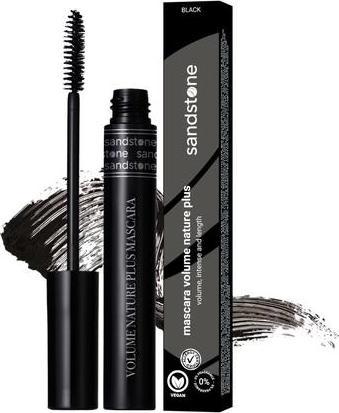 Actual product image Sandstone Mascara Volume Nature Plus (Black)