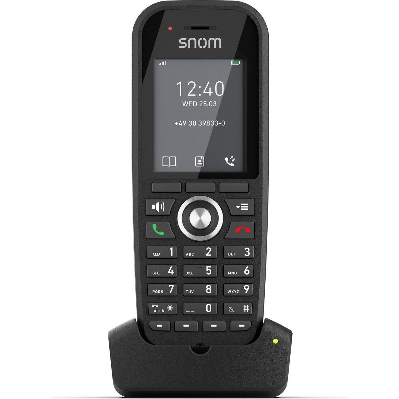 Thumbnail - Snom M430 Bundle EU (M400 DECT Basis + M30 Mobilteil), Telefon, Schwarz