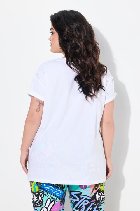 Immagine prodotto Angel of Style T-Shirt, Komfort Fit, verzierte Smileys (52)