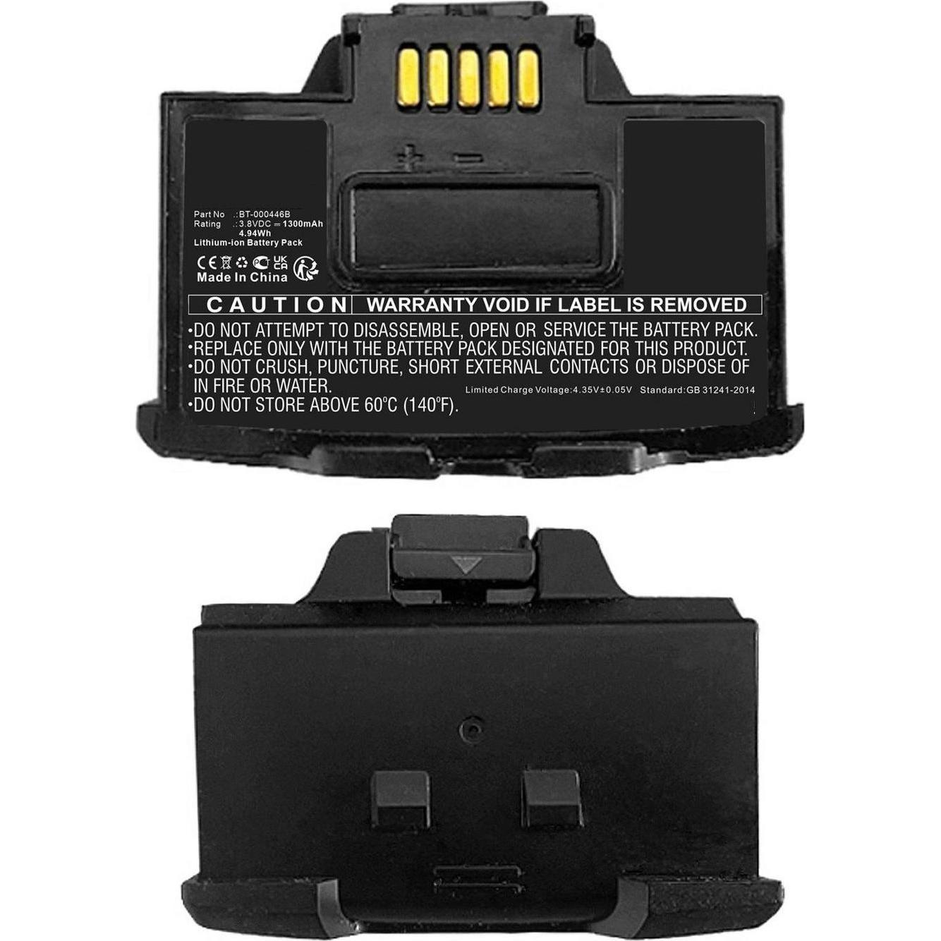 CoreParts Battery for Zebra Barcode, Barcode-Scanner Zubehör