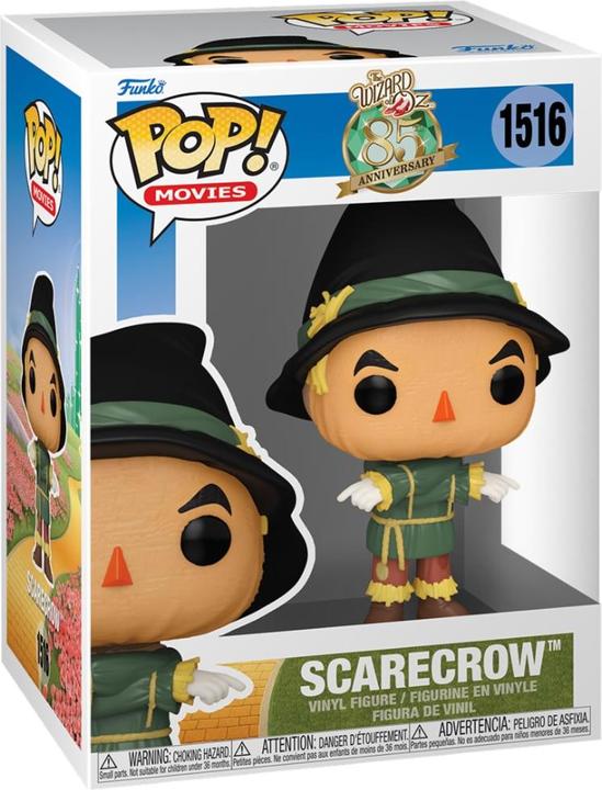 Produktbild Funko Der Zauberer von Oz POP! Movies Vinyl Figur The Scarecrow 9 cm