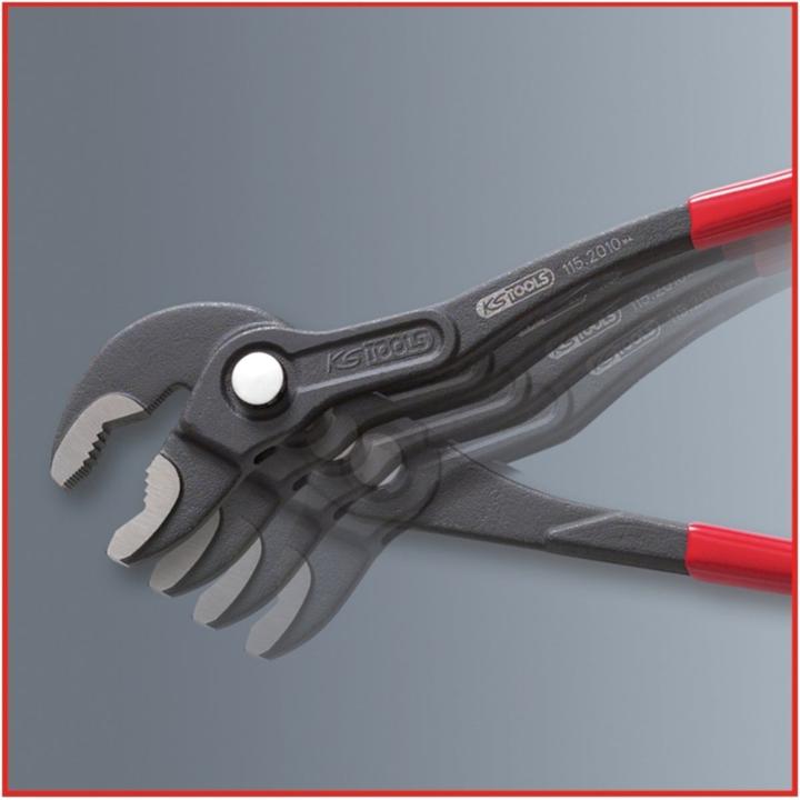 Actual product image KS Tools Water pump pliers, push button adjustment (240 mm)