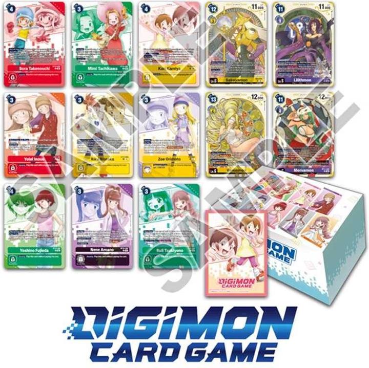 Digimon Premium Heroines Set EN (Englisch, Booster Pack)