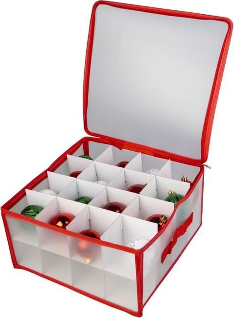 Actual product image Christmas Gifts Storage box for Christmas baubles (34 x 34 x 17 cm)