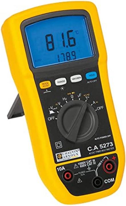 Chauvin Arnoux Hand-Multimeter digital C.A 52 (CAT IV 600V, CAT III 1000V)