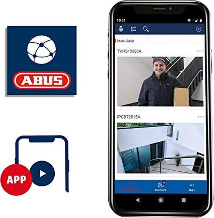 Productafbeelding Abus Alarm IP 4MPx Mini Tube Camera (2688 x 1520 pixels)