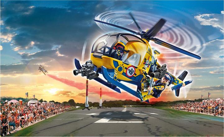 Produktbild Playmobil Air Stuntshow Filmcrew-Helikopter (70833, Playmobil Stuntshow)