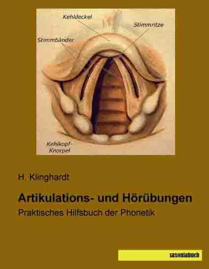 Produktbild Artikulations- und Hörübungen (Deutsch, H. Klinghardt, 2014)