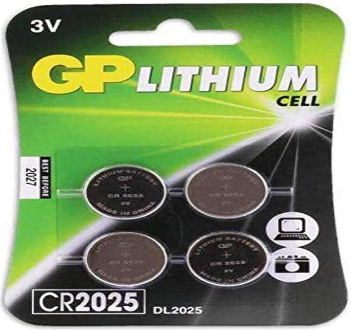 Actual product image GP Batteries CR2025 Lithium (4 pcs., CR2025, 160 mAh)