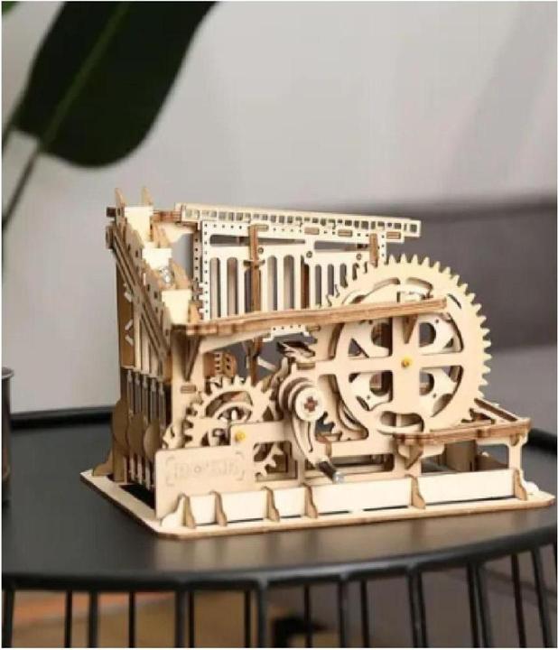 Productafbeelding Rokr Knikkerbaan - 3D houten bouwpakket