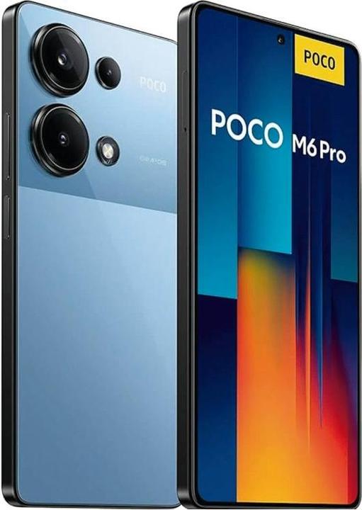 Image du produit Xiaomi Poco M6 Pro (256 Go, Bleu, 6.67", Double SIM hybride, 4G)