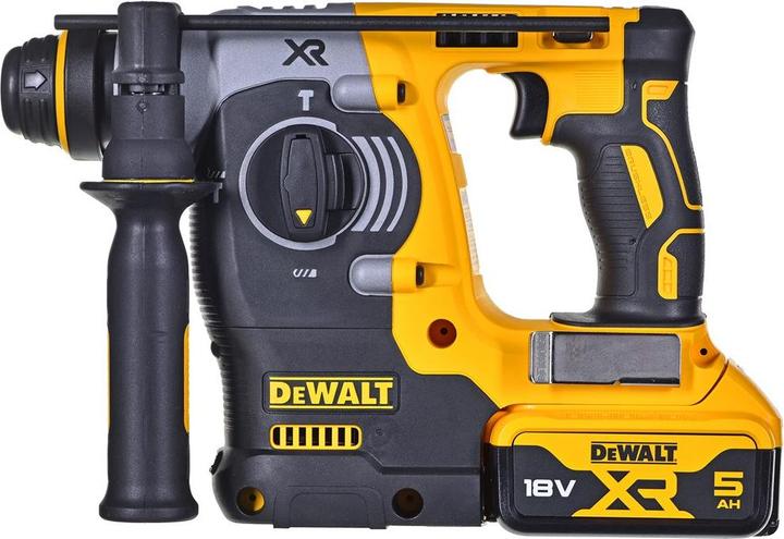Image du produit DeWalt PERCEUSE SDS-PLUS 18V 2,1J 2 x 5,0Ah XR LI-ION KURZHAMMER TSTAK DCH273P2T