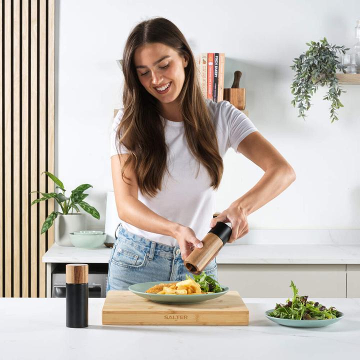 Actual product image Salter BW12068EU7 Toronto Salt & Pepper Mills Black (Pepper)