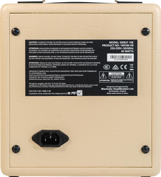 Image du produit Blackstar DEBUT 10E (Guitare, 10 W)