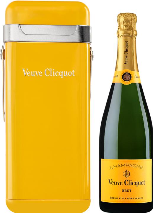 Veuve Clicquot Brut Yellow Cooler Giftbox 75cl (1 x 75 cl)