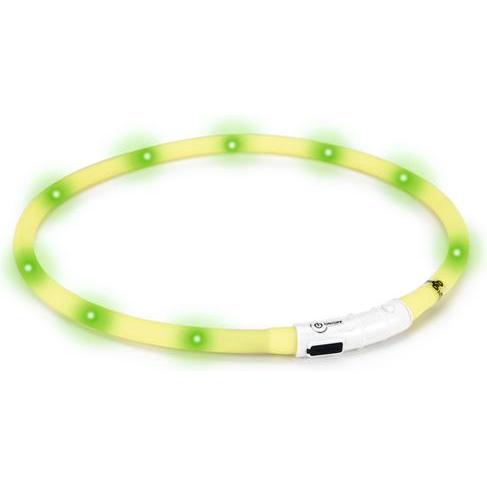 Thumbnail - Beeztees Bz Sg Sili Hb+Usb Dogini Gelb (Hund, Hundesport), Halsband + Leine