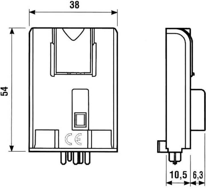 Immagine prodotto Finder Timer temporizzatore modulo plug in