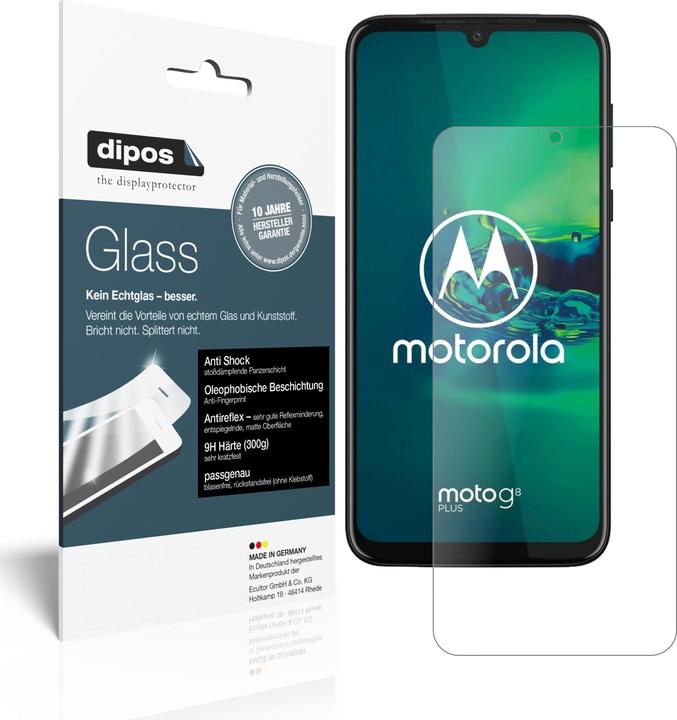 Anti-Riflesso Vetro Pellicola Protezione per Motorola Moto G8