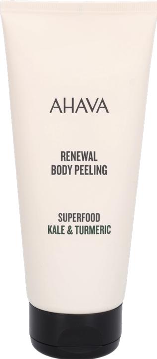 Produktbild Ahava Superfood Renewal Body Peeling "Kale & Turmeric" - Revitalisierendes Körperpeeling (200 ml)