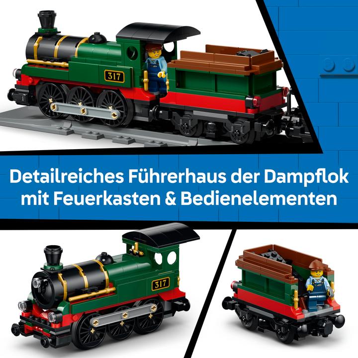 Immagine prodotto LEGO Klassischer Dampfzug (60511, LEGO City)
