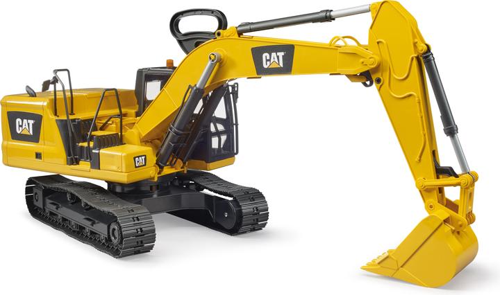 Actual product image Bruder Cat backhoe