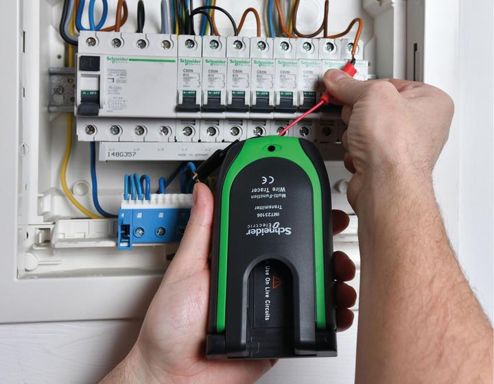 Produktbild Schneider Electric THORSMAN Multifunktions Kabelsucher mit Sender und Empfänger