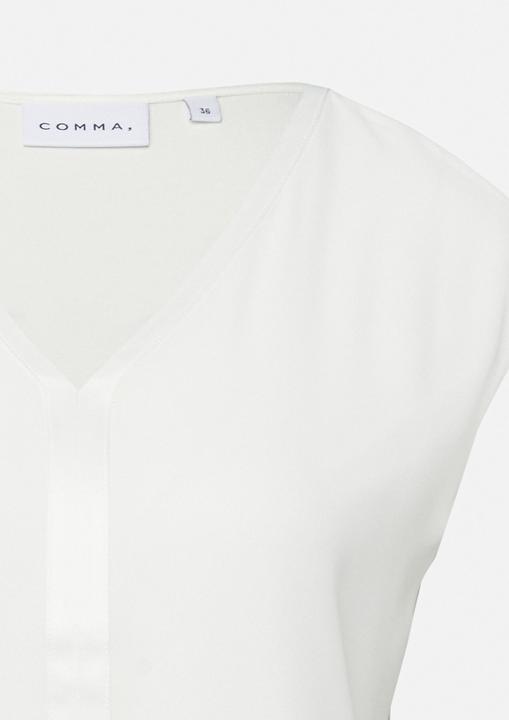 Immagine prodotto Comma T-Shirt Blusenshirt mit Satinkante (44)