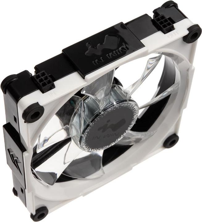 Actual product image In Win Aurora RGB LED fan, 120mm, set of 3 (120 mm, 1 x)