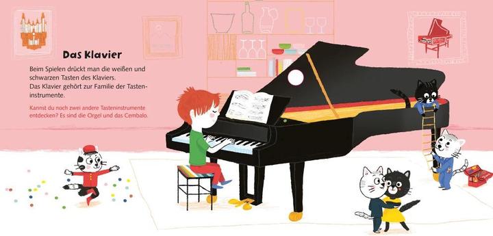 Produktbild Mein kleines Musikbuch – Instrumente spielen Rossini, Chopin & Co (Deutsch, Charlotte Roederer, 2020)