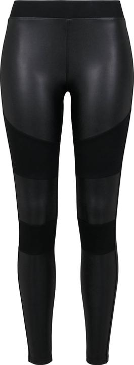 Actual product image Urban Classics Ladies Fake Leather Tech Leggings (XL)