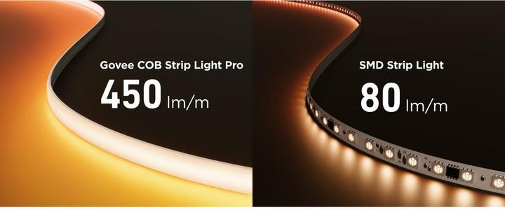 Immagine prodotto Govee Striscia LED COB 3 m (RGBIC, RGBW, 300 cm, Interno)