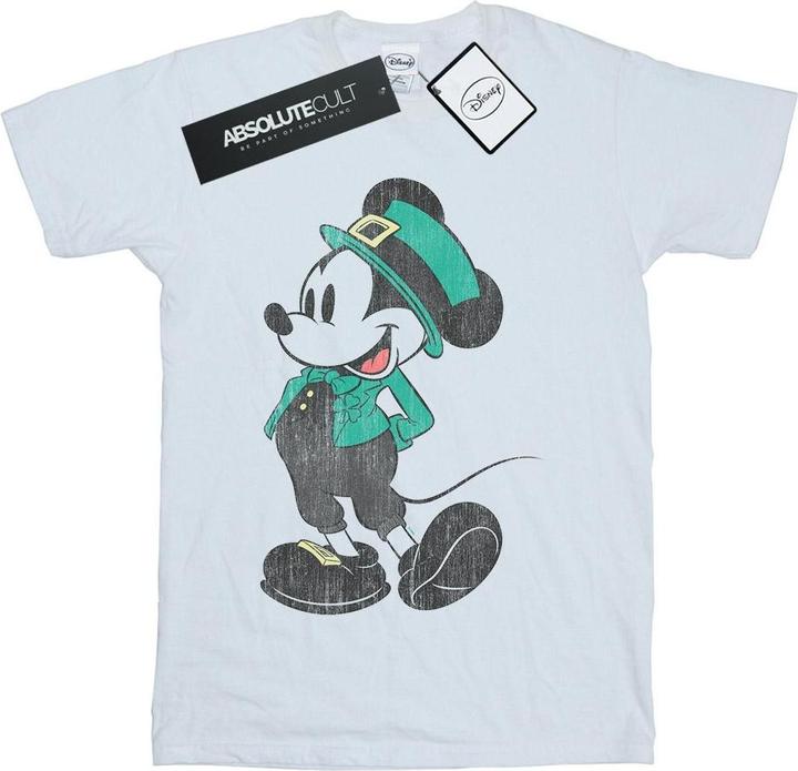 Disney Mickey Mouse St Patrick Costume TShirt (L)