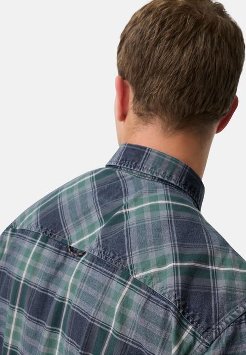 Actual product image Camel Active Kurzarm Hemd mit Kentkragen und Brusttaschen (M)