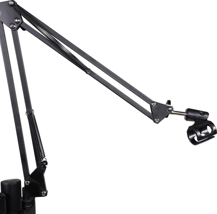 Actual product image Wiltec 4in1 table tripod camera tripod with table clamp ring light streaming setup (Metal, Plastic)